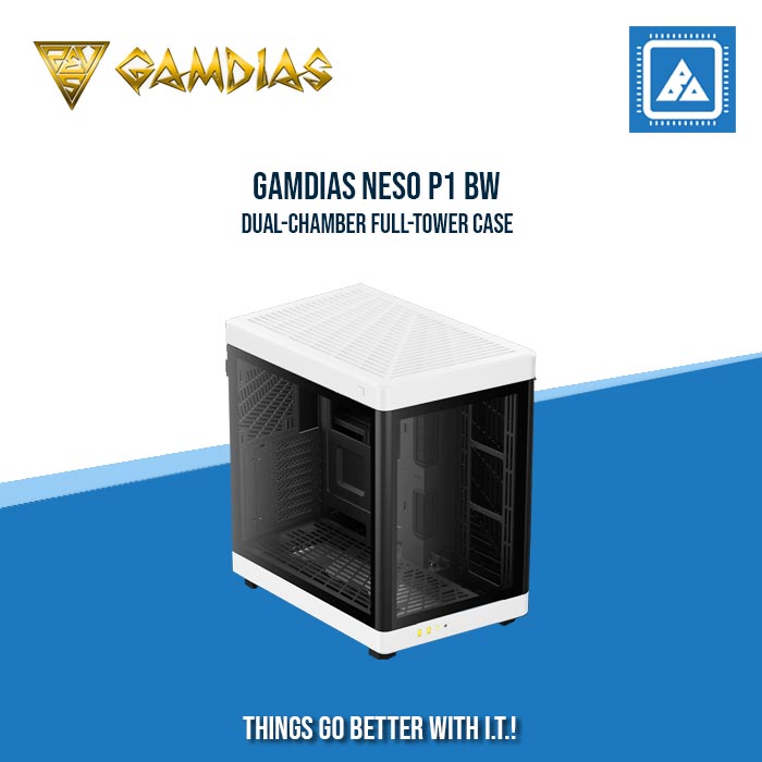 GAMDIAS NESO P1 BW DUAL-CHAMBER FULL-TOWER CASE GAMDIAS NESO P1 BW DUAL-CHAMBER FULL-TOWER CASE